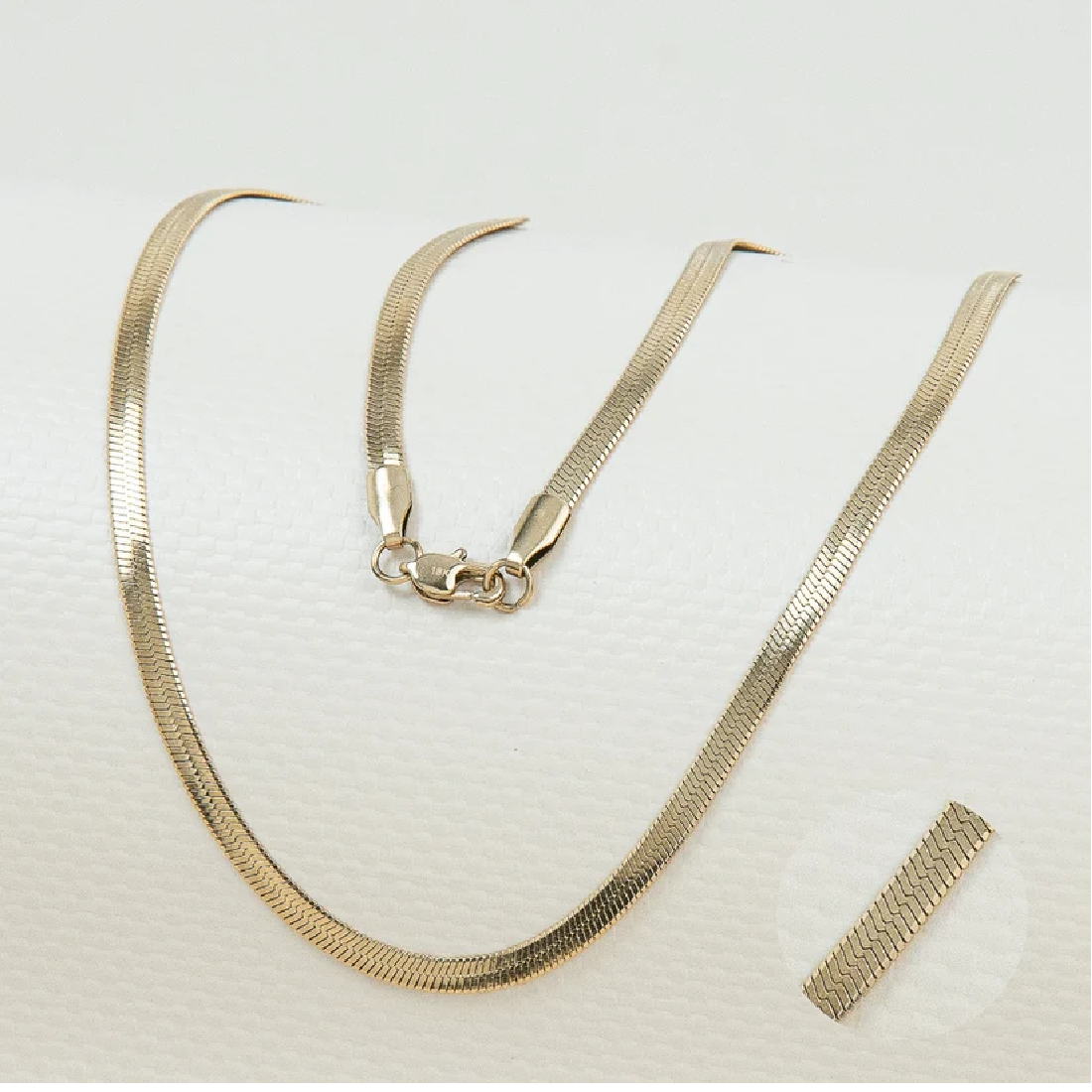 Cadena Tejido Egipcio para Mujer en Oro Laminado Italiano 18k
