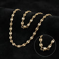 Cadena Gucci Oro Laminado 18k (6mm/65cm) Hombre